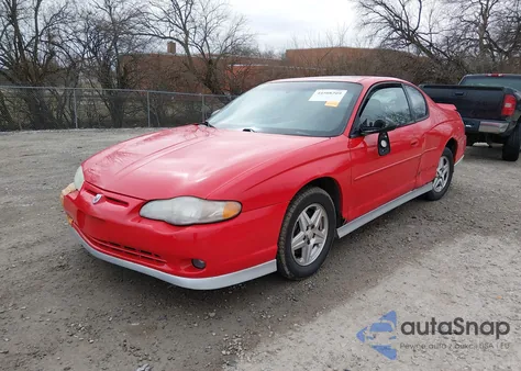 2001 Chevrolet Monte Carlo Ss z USA, uszkodzony, nr VIN 2G1WX15K119211939